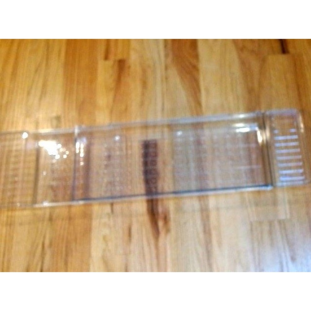 Expandable Bathtub Tray, Clear Plastic, BRAND NEW IN BOX - Picture 3 of 3
